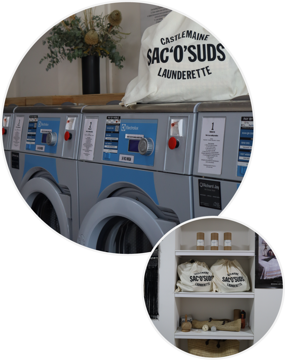 About — Sac ’O’ Suds